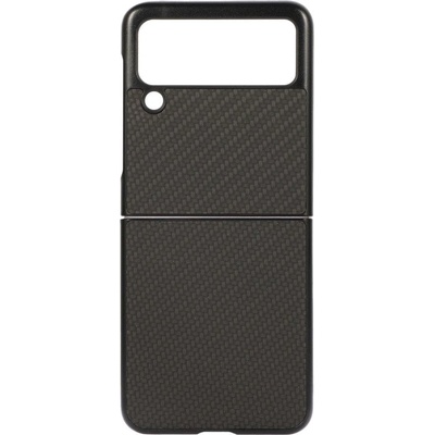 GKK Карбонов Калъф за Samsung Z Flip 3, Carbon Texture Case, Черен (5901012379013)