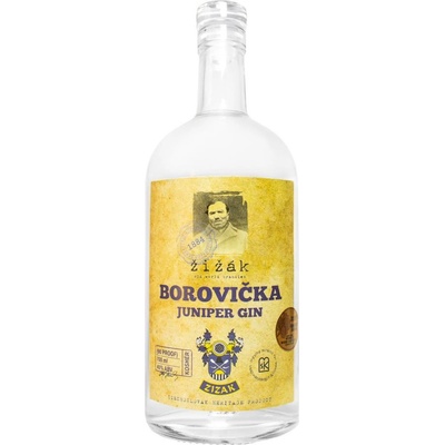 Zizak Borovička 45% 0,7 l (čistá fľaša)