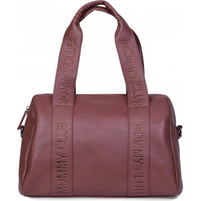 Childhome taška Mommy Club Signature Vegan Leather Dark Brown