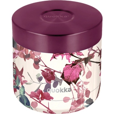 Nerezová termodóza na jedlo Quokka Whim Tree Branches - 600 ml, 41117