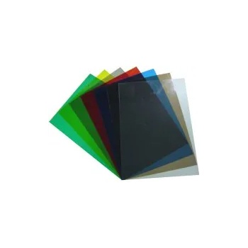 Image 1 of Mapi Корици за подвързване 160мик А4 цветни прозрачни 10бр