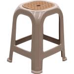 TopMebel Табуретка Desia TopMebel от полипропилен в бежов цвят 35x35x45cm