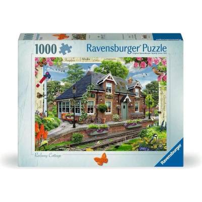 RAVENSBURGER Country Cottage č.13 Železničná stanica 1000 dielov
