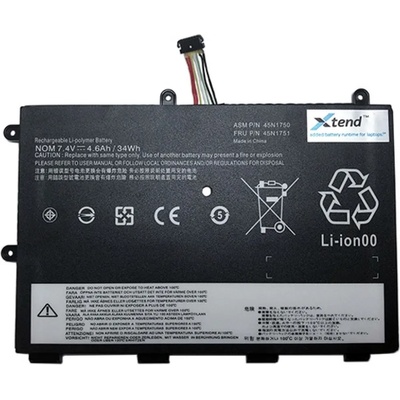 45N1748 батерия за лаптоп Lenovo, 4 клетки, 7.4V, 4400mAh (L-BS-0063)
