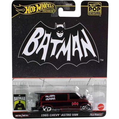 Mattel Hot Wheels Barbie Premium Pop Culture Batman 1985 Chevy Astro Van
