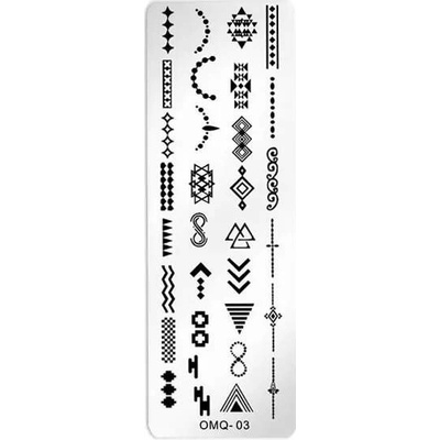 Starnails Razítkovací destička OMQ-03