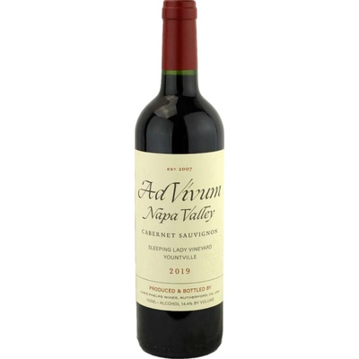 Ad Vivum Cabernet Sauvignon 2019 Červené 15% 0,75 l (holá láhev)