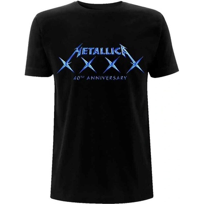 NNM metal tričko Metallica 40 XXXX Black čierne