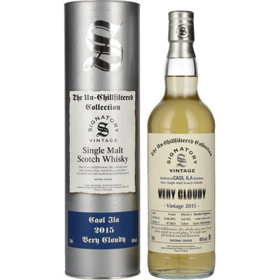 Signatory Vintage Caol Ila very Cloudy 2015 8y 40% 0,7 l (tuba)