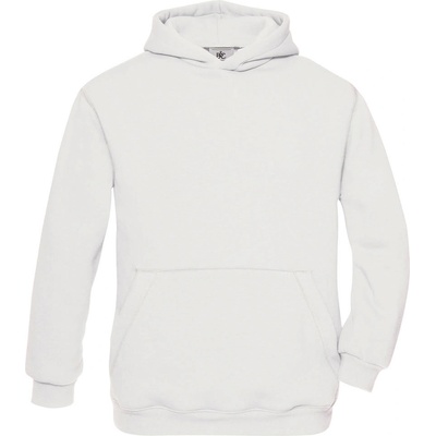 BC dětská mikina Hooded kids bílá