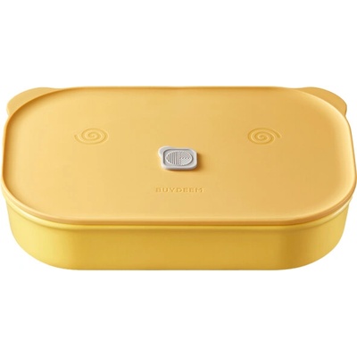 Buydeem CT3008 Bento Lunch Box 1L, Mellow Yellow (CT3008-MY)