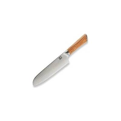 1MORE SOK SANTOKU 175 MM OLIVE SUNSHINE DAMASCUS