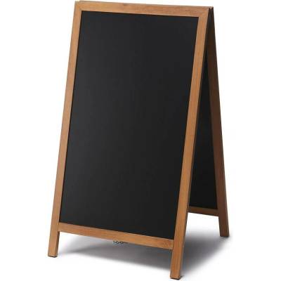 Jansen Display Reklamní áčko s křídovou tabulí 68x120, světle hnědá, 680 x 1148 mm