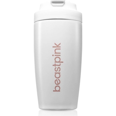 BeastPink Thermo Mug termohrnček s rúrkou farba White 500 ml