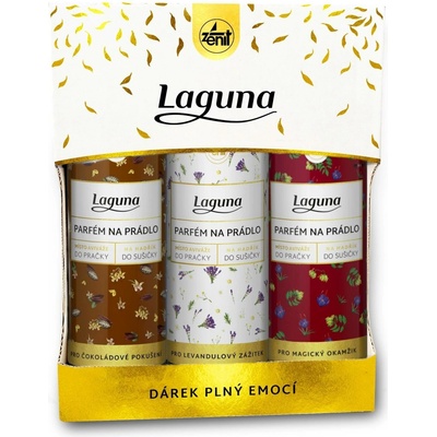 Laguna dárkový balíček parfémů na prádlo Nálada 3 x 300 ml