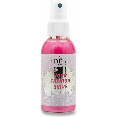 Barvy na textil Cadence Your Fashion Shine fuchsiová