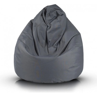 Ecopuf FUZZY polyestér NC16 Tmavo sivá