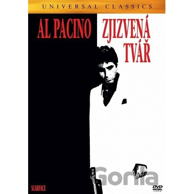 Zjizvená tvář DVD