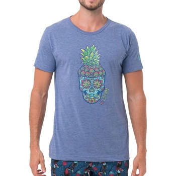 69Slam Pine skull blue