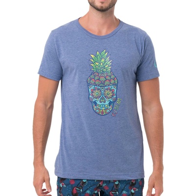 69Slam Pine skull blue