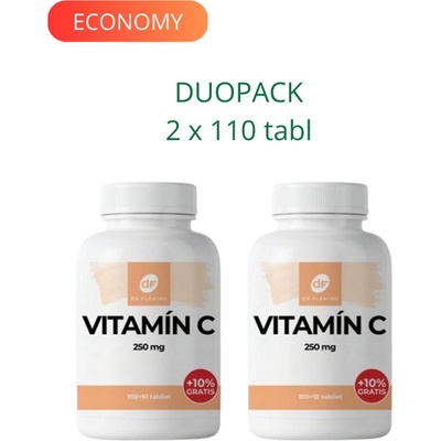 Dr. Fleming Vitamin C 250mg +10% gratis 2x 110 ks