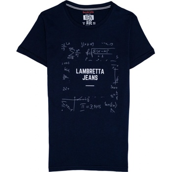 Lambretta Logo tričko Tmavě modrá