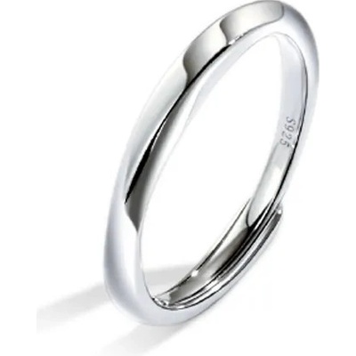 Majya Stříbrný nastavitelný prsten STELL 10324