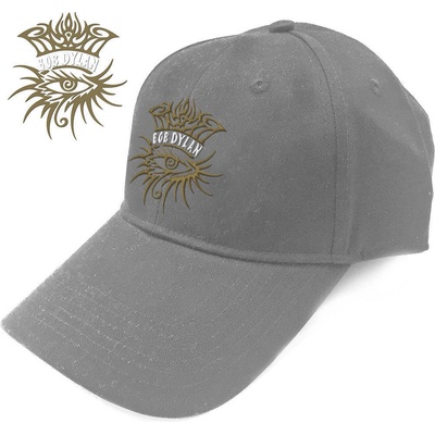 Rock Off Bob Dylan Unisex Baseball Cap Eye Icon Grey