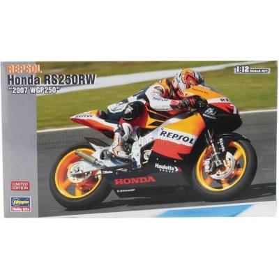 HASEGAWA HONDA RS250RW TEAM REPSOL N 73 250cc SEASON 2007 SHUHEI AOYAMA 1:12