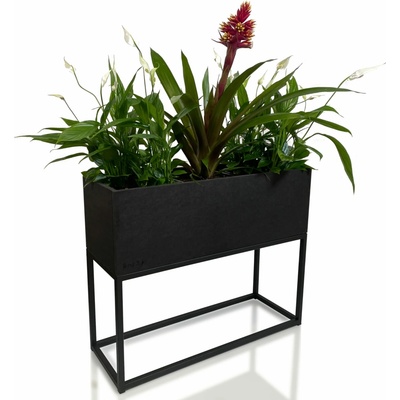 Fiorino Stojan na květiny Loft Antracit 62 x 22 x 50 cm