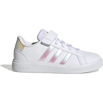 adidas Детски маратонки Adidas Grand Court Trainers Child Girls - White/Irides