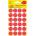 AVERY 3595 18mm прибиращ се 96pcs червен маркер (3595)