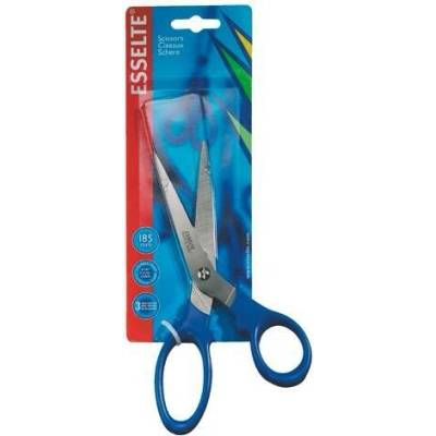 ESSELTE Nožnice, kancelárske, 18,5 cm, ESSELTE, modré