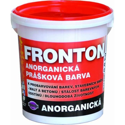 Fronton prášková farba do stavebných zmesí malt a betónov 800 g 0610 svetlo žltá