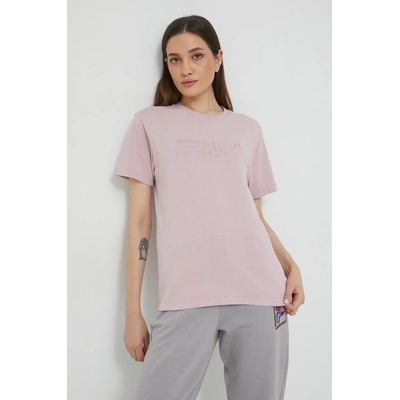 Fila Памучна тениска Fila в розово (FAW0407)