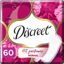 Discreet Slip No Perfume Normal dámske hygienické intímne vložky 60 ks