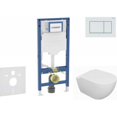 Geberit Duofix s tlačidlom Sigma30 SANI11CA3127B