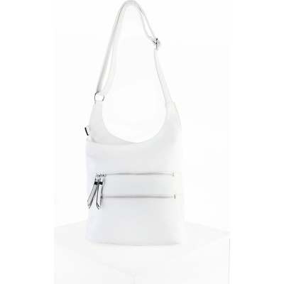 Romina a Co. Bags velká kabelka R-04WH Bílá