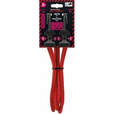 Upínací guma Quickloader Butterfly Bungee 45kg 100cm x 8mm ultra lehké zatížení 42154