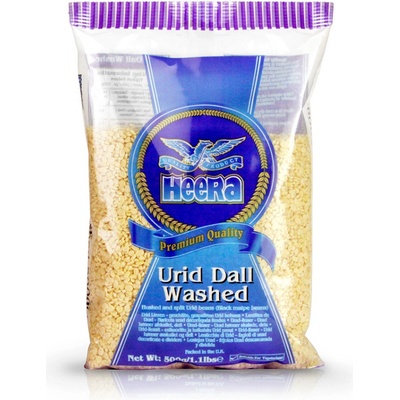 Heera Čočka bílá loupaná půlená Urid dal 0,5 kg