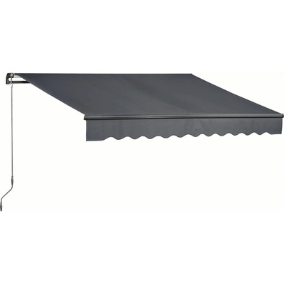 OBI Markýza s kloubovými rameny Aventura 300x200 cm antracitová