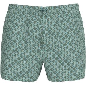 Calvin Klein Бански гащета Calvin klein LV00N61028 swimming boxer - Green (20242 Icon Cotton Emblem / Sea Spray)