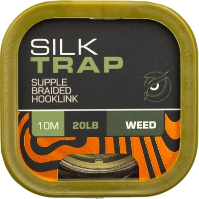 POLE POSITION šnůra Tungsta Flex Coated Braid 18m 20lb Weedy Green