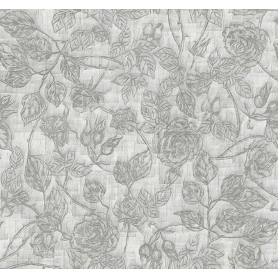 DIMEX ART Луксозна флизелинова тапета сиви рози