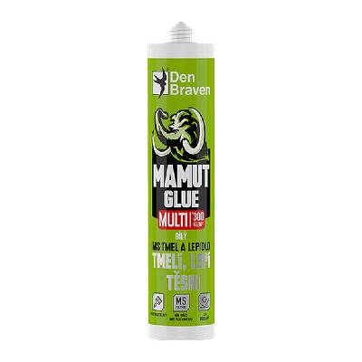 DEN BRAVEN Mamut Glue Multi vysokopevnostné lepidlo 290g - MAMUT GLUE Multi 290 ml kartuša sivá