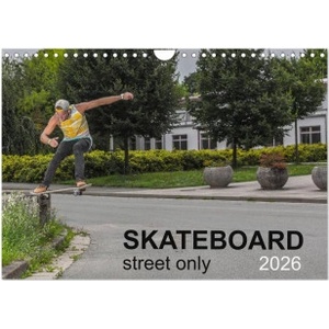 Calvendo Skateboard - Street only (Wall Calendar 2026 DIN A4 landscape), CALVENDO 12 Month Wall Calendar | Calvendo, Michael Wenk