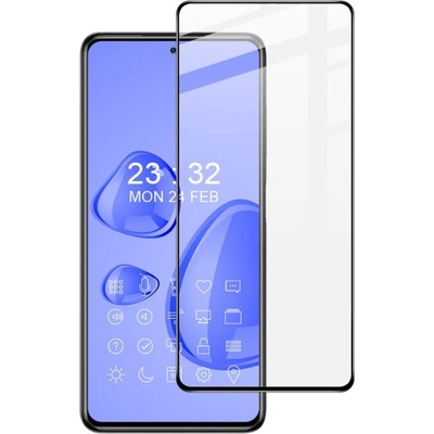 Удароустойчив стъклен протектор покриващ целия екран марка IMAK за Xiaomi POCO X3/X3 Pro/X3 NFC - с черна рамка