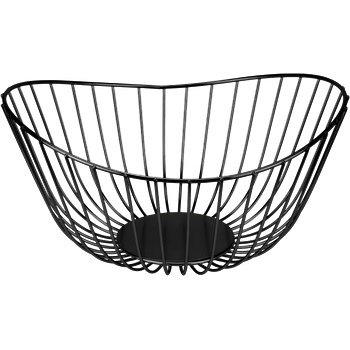 Horecano HORECANO-CHARM-Фруктиера елипса 28x27xh10/13cm ЧЕРНА (232032) (HC 981805) (01981805)