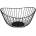 Horecano HORECANO-CHARM-Фруктиера елипса 28x27xh10/13cm ЧЕРНА (232032) (HC 981805) (01981805)