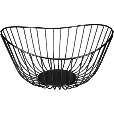 Horecano HORECANO-CHARM-Фруктиера елипса 28x27xh10/13cm ЧЕРНА (232032) (HC 981805) (01981805)